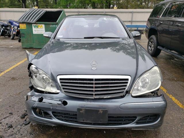 WDBNG83J66A470071 - 2006 MERCEDES-BENZ S 430 4MATIC GRAY photo 5