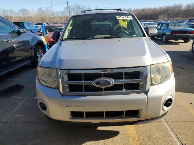 1FMCU02799KC03283 - 2009 FORD ESCAPE XLS SILVER photo 5