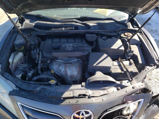 4T4BF3EK6AR005914 - 2010 TOYOTA CAMRY BASE GRAY photo 11