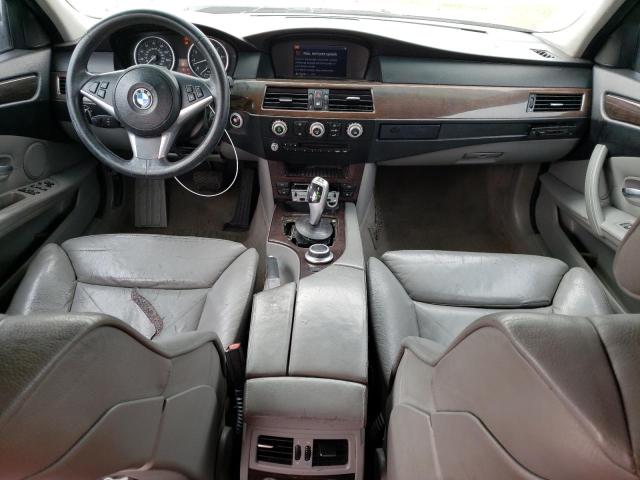 WBANU535X8CT14289 - 2008 BMW 528 I GRAY photo 8