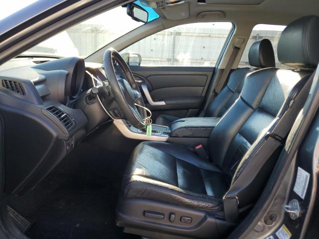 5J8TB18569A001837 - 2009 ACURA RDX TECHNOLOGY GRAY photo 7