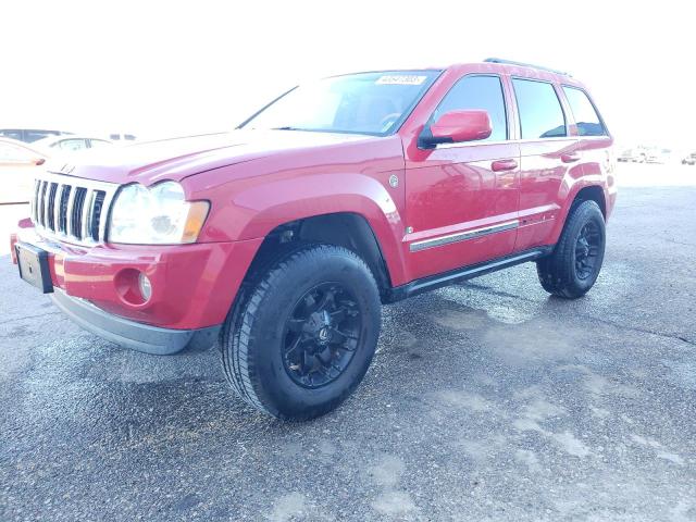 1J8HR58205C555072 - 2005 JEEP GRAND CHER RED photo 1