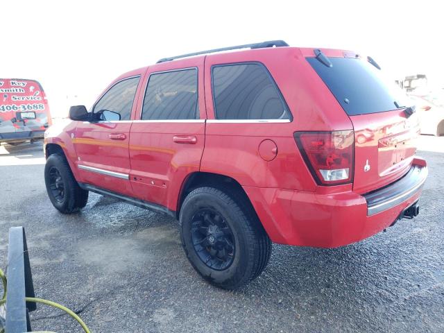 1J8HR58205C555072 - 2005 JEEP GRAND CHER RED photo 2