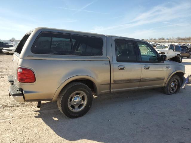 1FTRW07L63KB26894 - 2003 FORD F150 SUPERCREW BEIGE photo 3