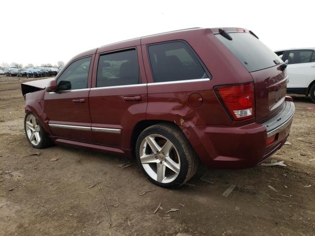 1J8HR78317C589447 - 2007 JEEP GRAND CHER SRT-8 BURGUNDY photo 2