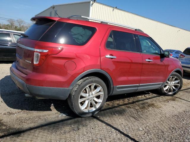 1FM5K7D82DGC34027 - 2013 FORD EXPLORER XLT RED photo 3