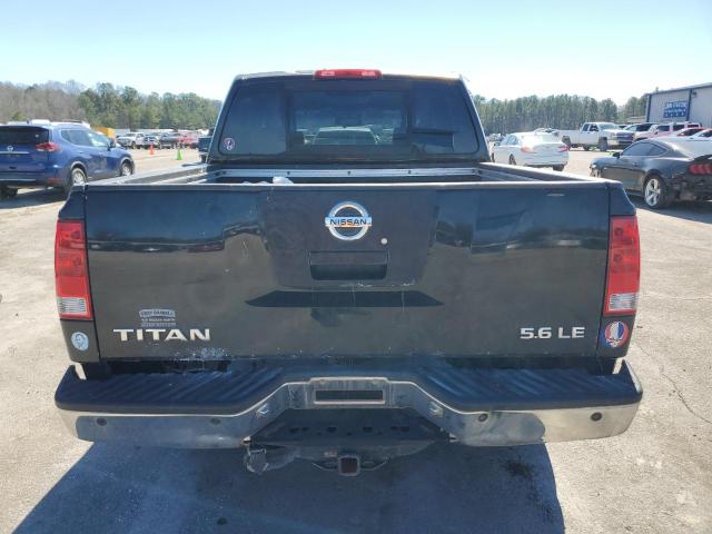 1N6BA07A45N530788 - 2005 NISSAN TITAN XE BLACK photo 6