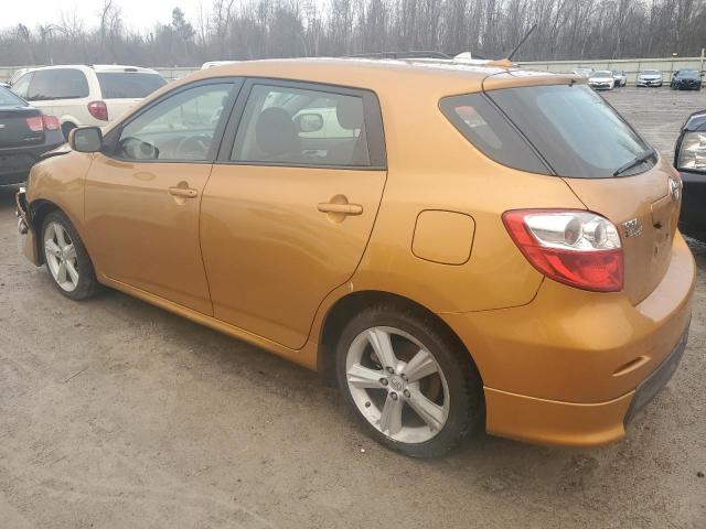 2T1LE4EE7AC013474 - 2010 TOYOTA COROLLA MA S ORANGE photo 2