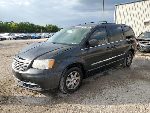 2A4RR5DG2BR647293 - 2011 CHRYSLER TOWN & COU TOURING GRAY photo 1