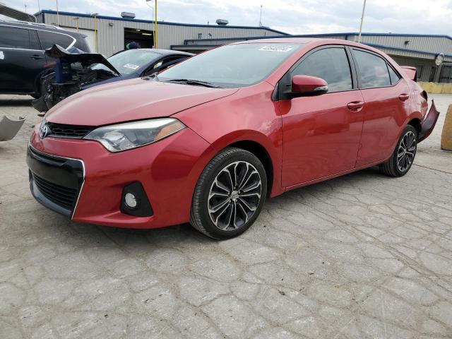 5YFBURHE5GP491490 - 2016 TOYOTA COROLLA L RED photo 1