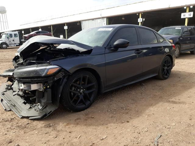 2HGFE2F55NH511427 - 2022 HONDA CIVIC SPORT 灰色 照片 1