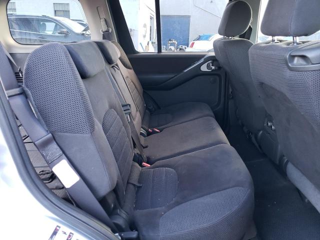 5N1AR18W06C615739 - 2006 NISSAN PATHFINDER LE ვერცხლისფერი ფოტო 11