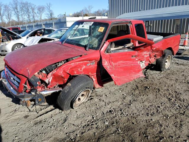 1FTYR14VX1PB18425 - 2001 FORD RANGER SUPER CAB RED photo 1