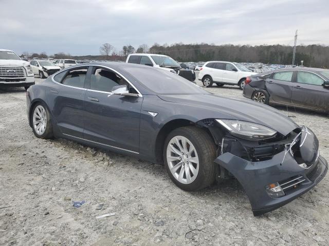 5YJSA1E26GF131404 - 2016 TESLA MODEL S GRAY photo 4