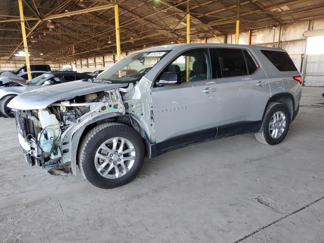 1GNERFKW5JJ256511 - 2018 CHEVROLET TRAVERSE LS SILVER photo 1