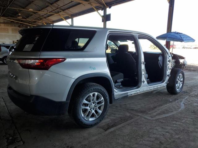 1GNERFKW5JJ256511 - 2018 CHEVROLET TRAVERSE LS SILVER photo 3