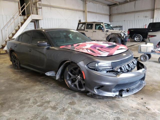 2C3CDXHG0KH512730 - 2019 DODGE CHARGER GT GRAY photo 4