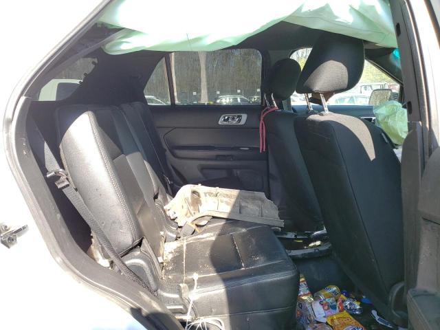 1FM5K8AR2EGA18876 - 2014 FORD EXPLORER POLICE INTERCEPTOR თეთრი ფოტო 11