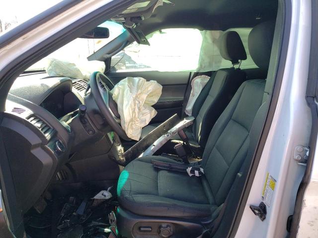 1FM5K8AR2EGA18876 - 2014 FORD EXPLORER POLICE INTERCEPTOR თეთრი ფოტო 7