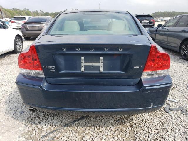 YV1RS592192733690 - 2009 VOLVO S60 2.5T BLUE photo 6