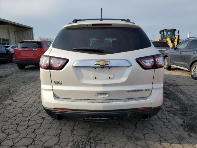 1GNKRJKD1EJ180523 - 2014 CHEVROLET TRAVERSE LTZ WHITE photo 6