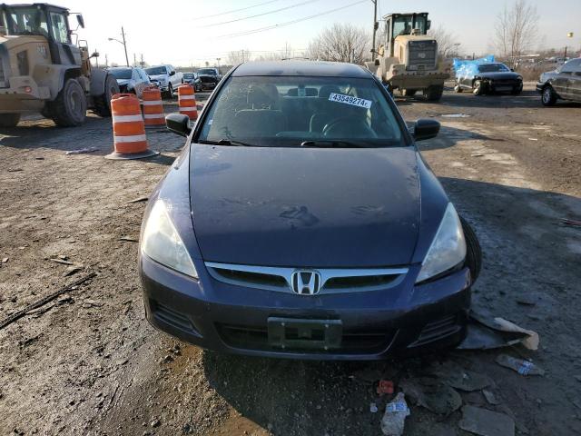 1HGCM56177A226234 - 2007 HONDA ACCORD VALUE BLUE photo 5