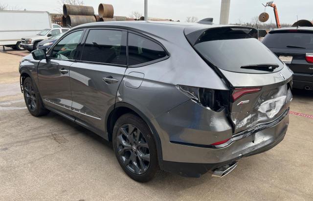 5J8YE1H09PL005786 - 2023 ACURA MDX A-SPEC GRAY photo 3