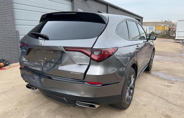 5J8YE1H09PL005786 - 2023 ACURA MDX A-SPEC GRAY photo 4