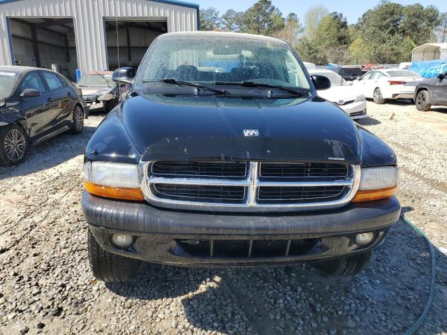 1D7HG38N14S660371 - 2004 DODGE DAKOTA QUAD SPORT BLACK photo 5