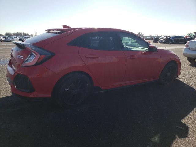 SHHFK7H90KU414298 - 2019 HONDA CIVIC SPORT TOURING RED photo 3