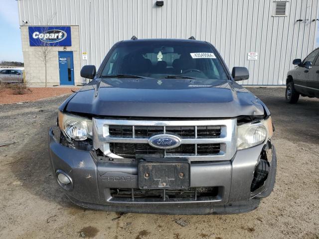 1FMCU03729KA66427 - 2009 FORD ESCAPE XLT GRAY photo 5