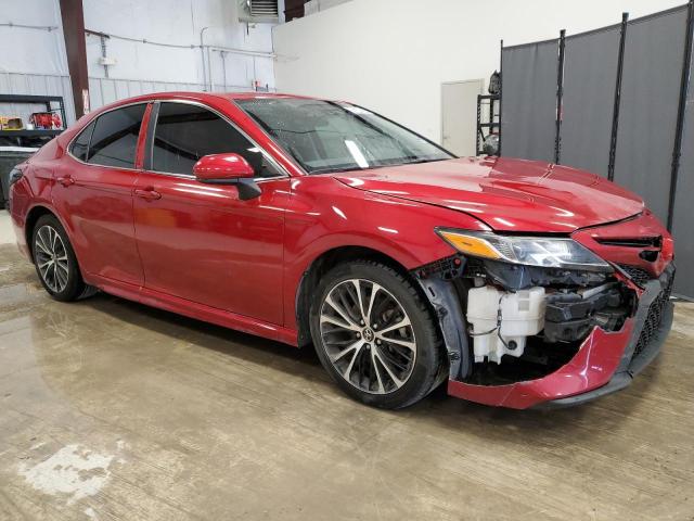 4T1B11HK6KU206593 - 2019 TOYOTA CAMRY L RED photo 4