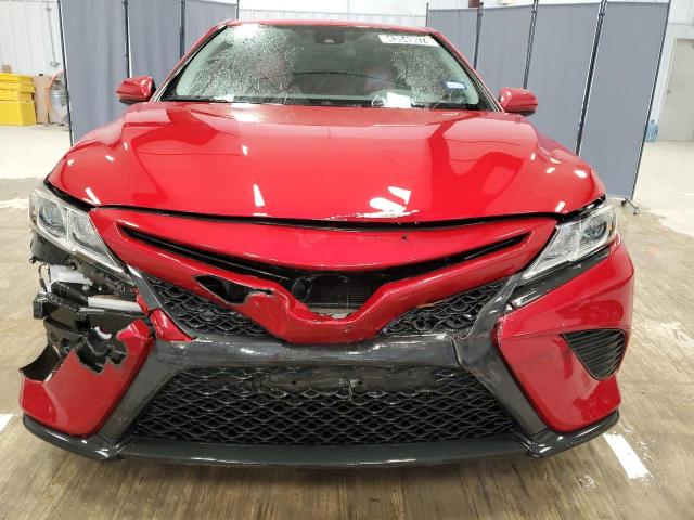 4T1B11HK6KU206593 - 2019 TOYOTA CAMRY L RED photo 5