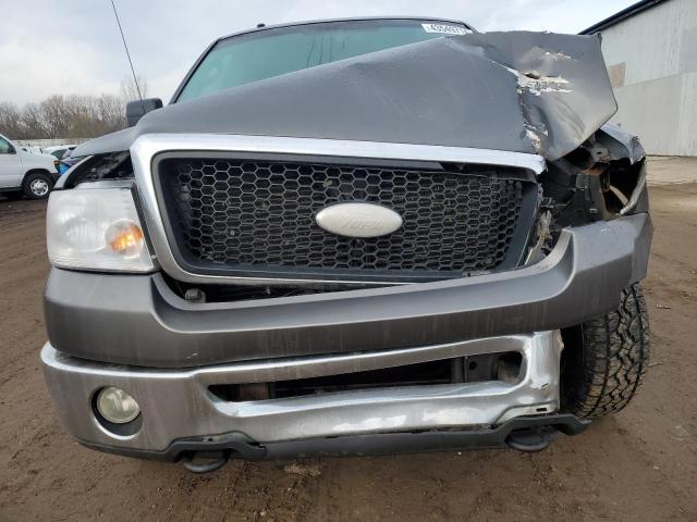 1FTPX145X6FB20741 - 2006 FORD F150 GRAY photo 5