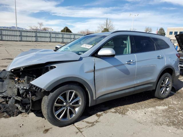 KM8SMDHF9KU306036 - 2019 HYUNDAI SANTA FE X SE SILVER photo 1