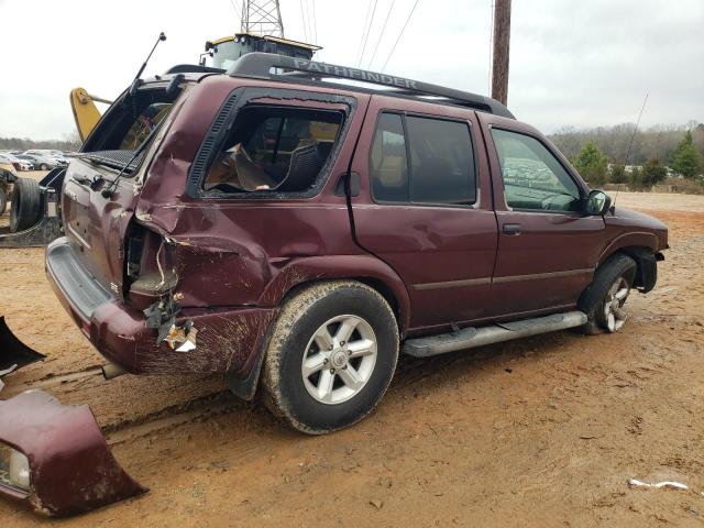 JN8DR09XX4W800934 - 2004 NISSAN PATHFINDER LE BURGUNDY photo 3