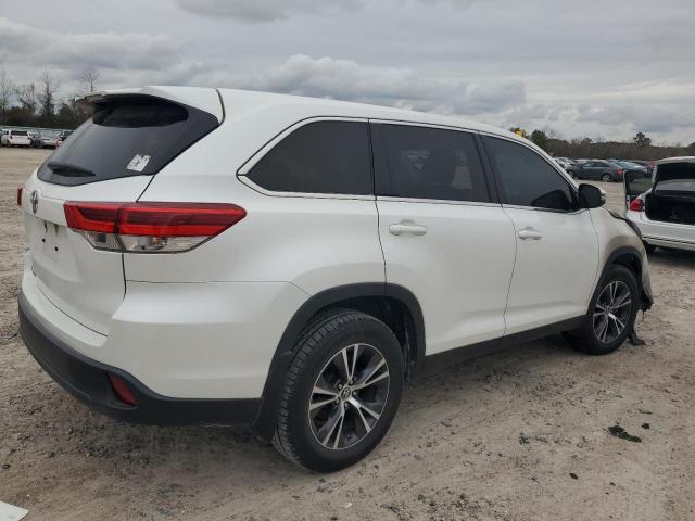 5TDZARFH4KS053581 - 2019 TOYOTA HIGHLANDER LE WHITE photo 3