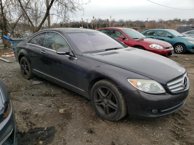 WDDEJ71X57A001145 - 2007 MERCEDES-BENZ CL 550 PURPLE photo 4