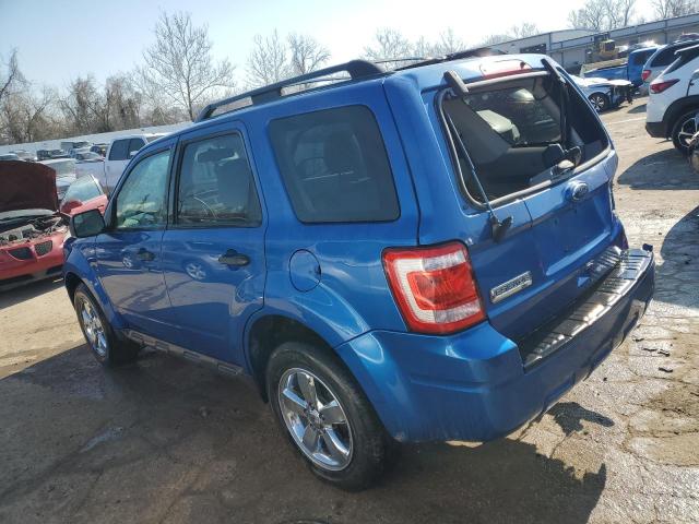 1FMCU9DG2CKA07002 - 2012 FORD ESCAPE XLT BLUE photo 2