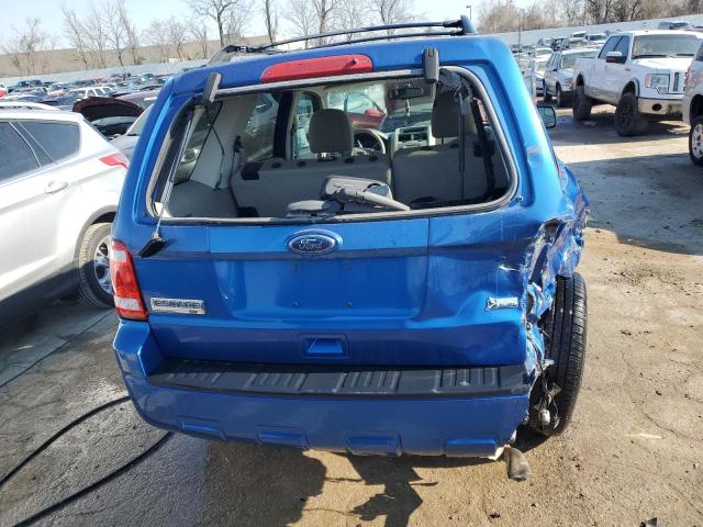 1FMCU9DG2CKA07002 - 2012 FORD ESCAPE XLT BLUE photo 6