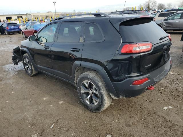 1C4PJMBS5HW634432 - 2017 JEEP CHEROKEE TRAILHAWK BLACK photo 2