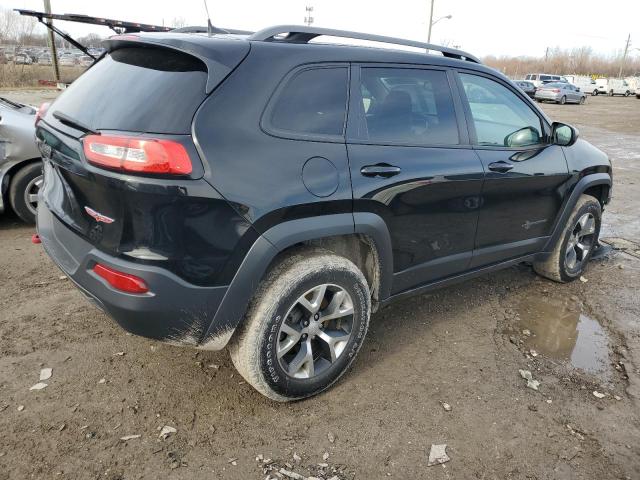 1C4PJMBS5HW634432 - 2017 JEEP CHEROKEE TRAILHAWK BLACK photo 3