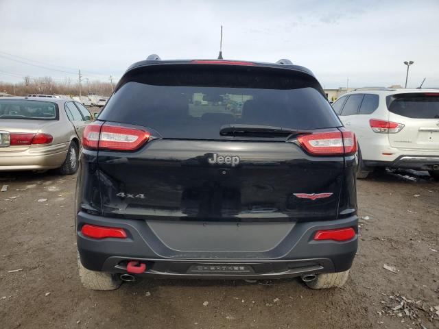 1C4PJMBS5HW634432 - 2017 JEEP CHEROKEE TRAILHAWK BLACK photo 6