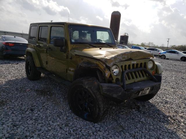 1J4GA59157L172192 - 2007 JEEP WRANGLER SAHARA GREEN photo 4