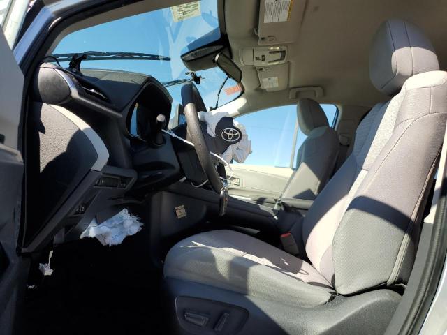 5TDKRKEC7MS064813 - 2021 TOYOTA SIENNA LE SILVER photo 7