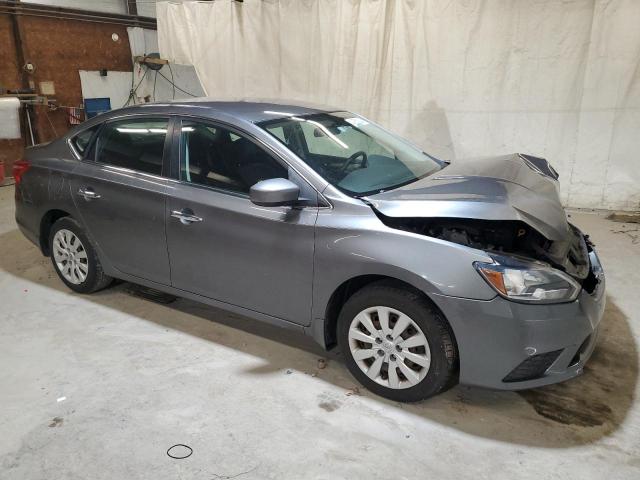 3N1AB7AP0GY271842 - 2016 NISSAN SENTRA S GRAY photo 4