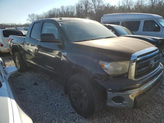 5TFRY5F11BX101443 - 2011 TOYOTA TUNDRA DOUBLE CAB SR5 BLACK photo 4