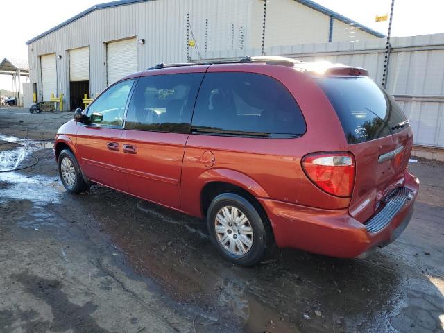 2C4GP44R45R478526 - 2005 CHRYSLER TOWN & COU LX RED photo 2