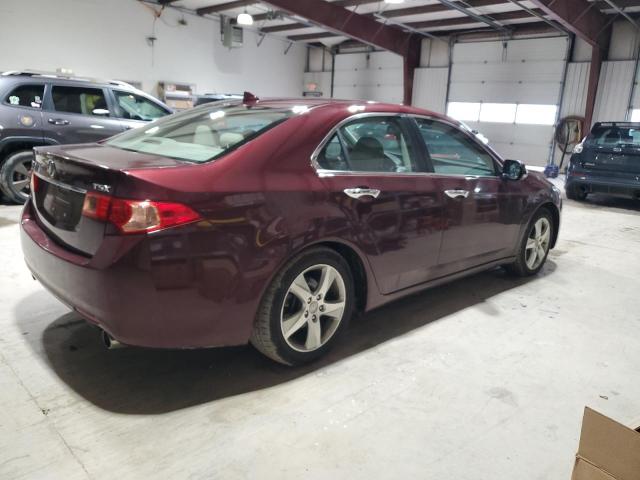 JH4CU2F66BC005048 - 2011 ACURA TSX BURGUNDY photo 3