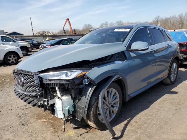 3PCAJ5BB9PF106083 - 2023 INFINITI QX50 LUXE BLUE photo 1